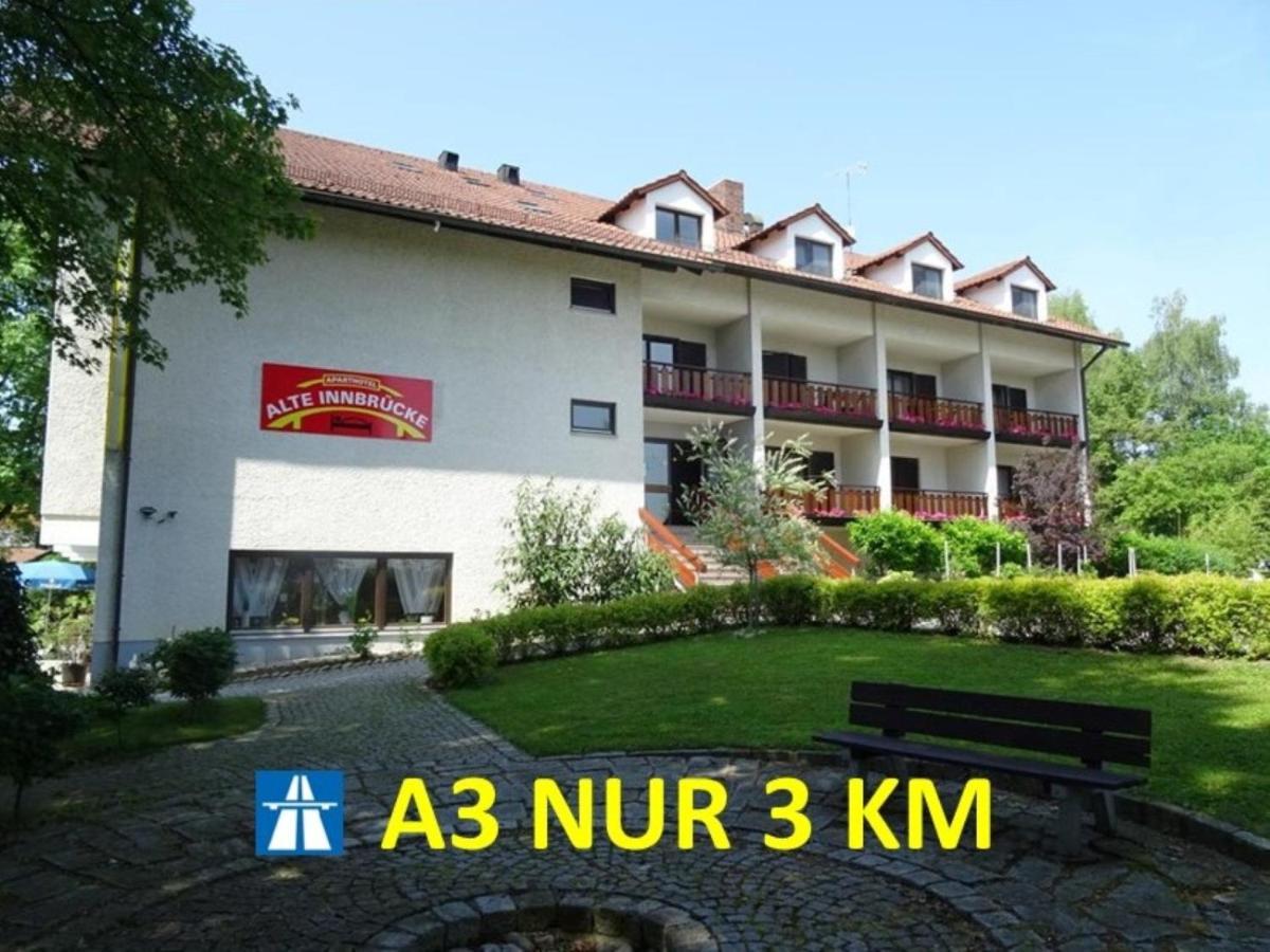 Apparthotel Alte Innbruecke-24Std-Self-Check In Neuhaus am Inn Zewnętrze zdjęcie